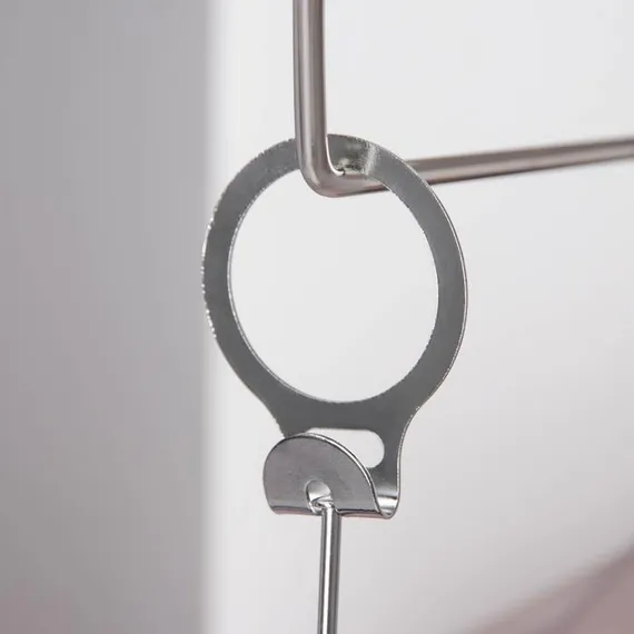 Вешалка антивандальная с перекладиной SAVANNA, размер 46-48, сорт А, тёмное дерево, лотос