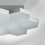 750072 Люстра потол FAVO LED-35W 1680LM Серебро 3000K