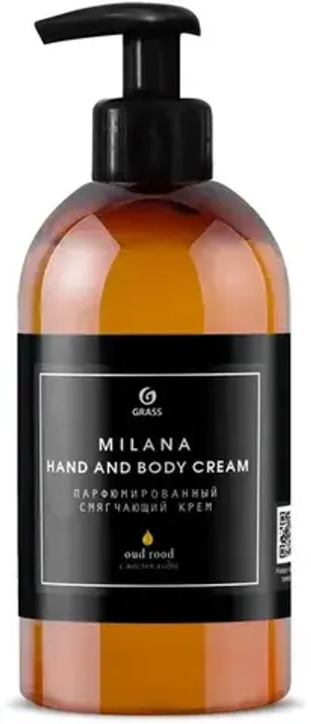Парфюмированный крем для рук и тела "Milana Oud Rood" (300 мл)