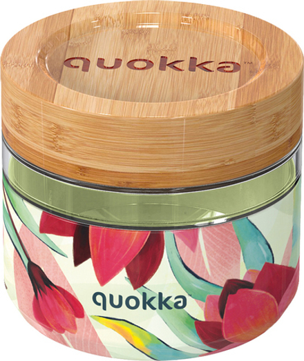 Контейнер пищевой quokka deli, стекло, синий · арт. fabr 40122