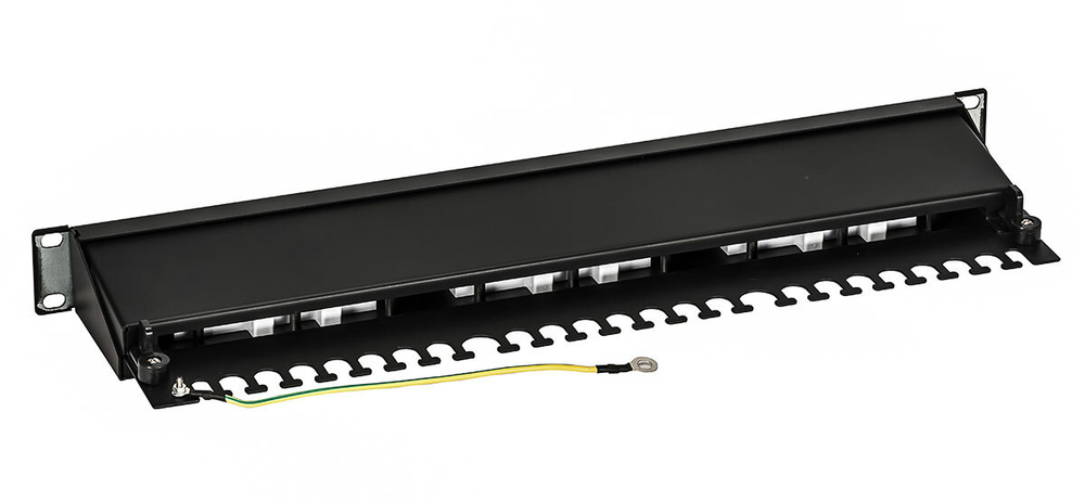 Патч-панель  Cabeus PL-24-Cat.5e-SH-Dual