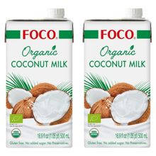 FOCO Organic кокосовое молоко 10-12% 500 мл