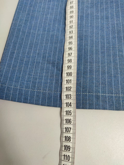 Брюки Jeffa голубые в полоску 44 размер