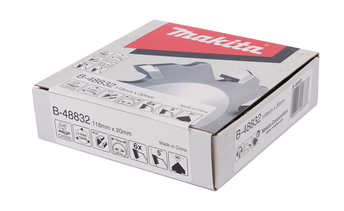 Дисковая фреза по алюминию 118х20 мм 6T Makita B-48832