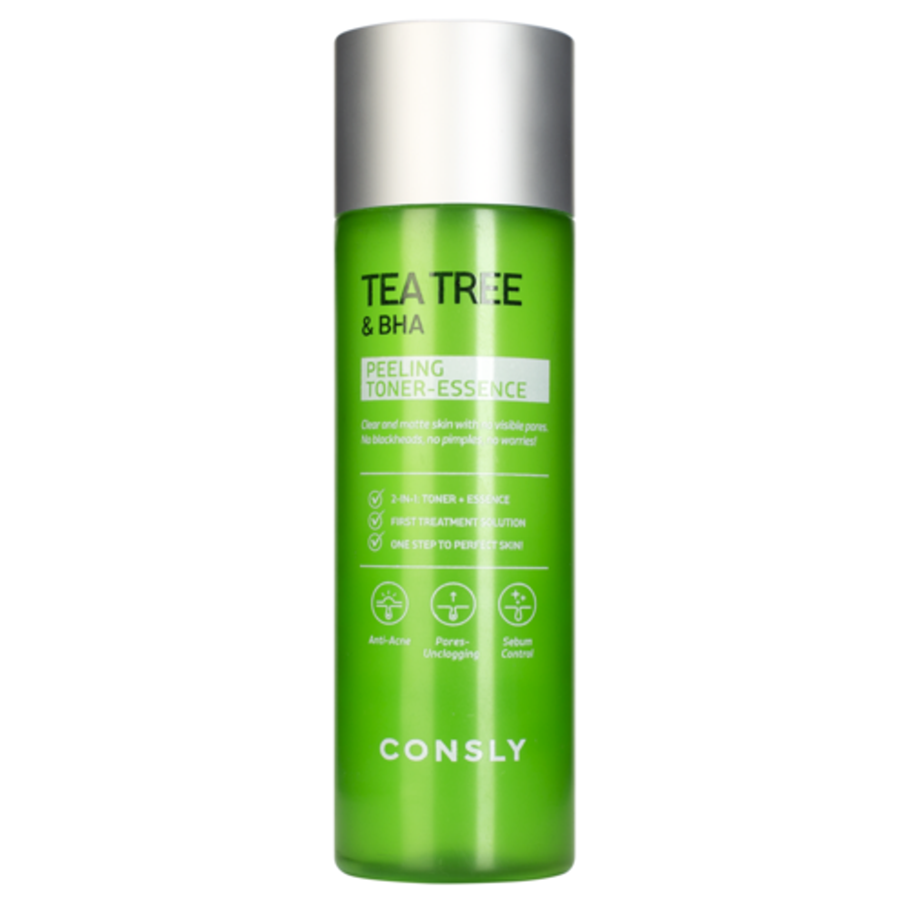 Отшелушивающий тонер-эссенция с чайным деревом  Consly Tea Tree &amp; BHA Peeling Toner-Essence