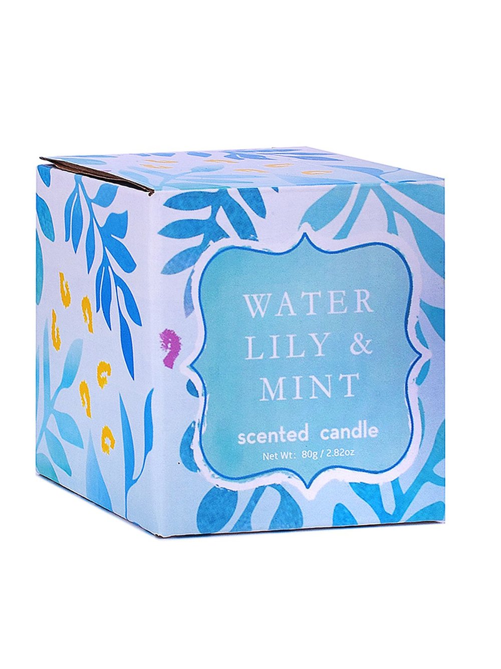 Свеча ароматическая Водяная лилия и мята (00-7080)