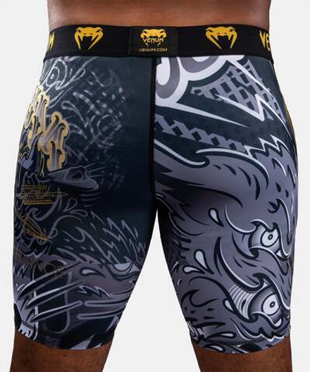 Шорты компрессионные Venum Wolf Atak Black/Grey