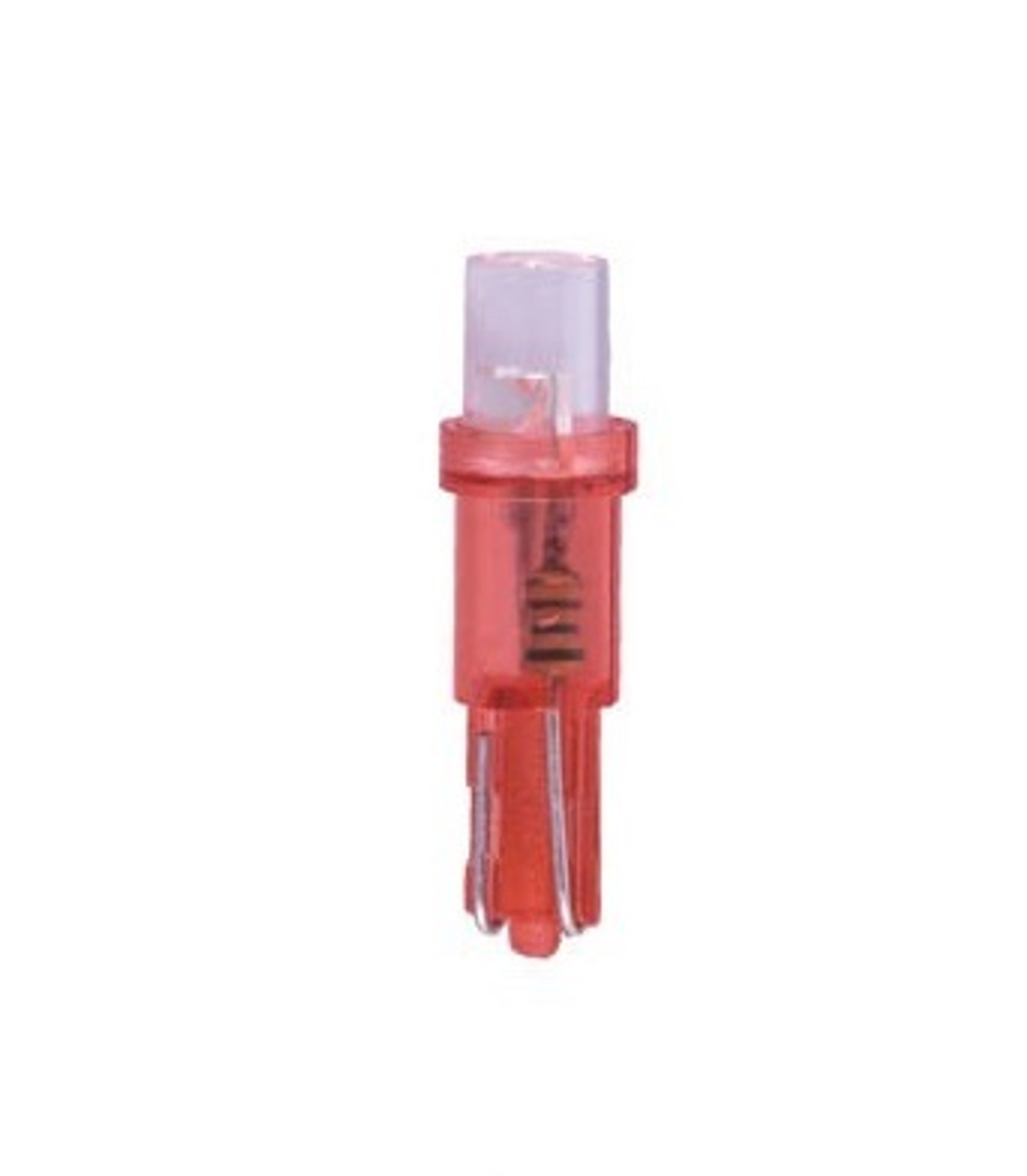 Светодиод 12V T 5   CONE RED МАЯК (без патрона) 12T5-R