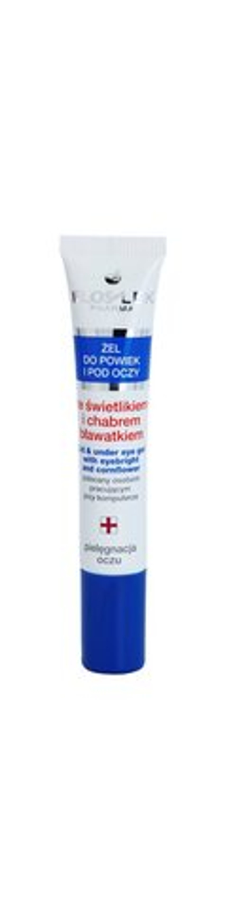 FlosLek Pharma Eye Care - гель для области вокруг глаз с очанкой и васильком /   15  ml  / GTIN 5905043001753