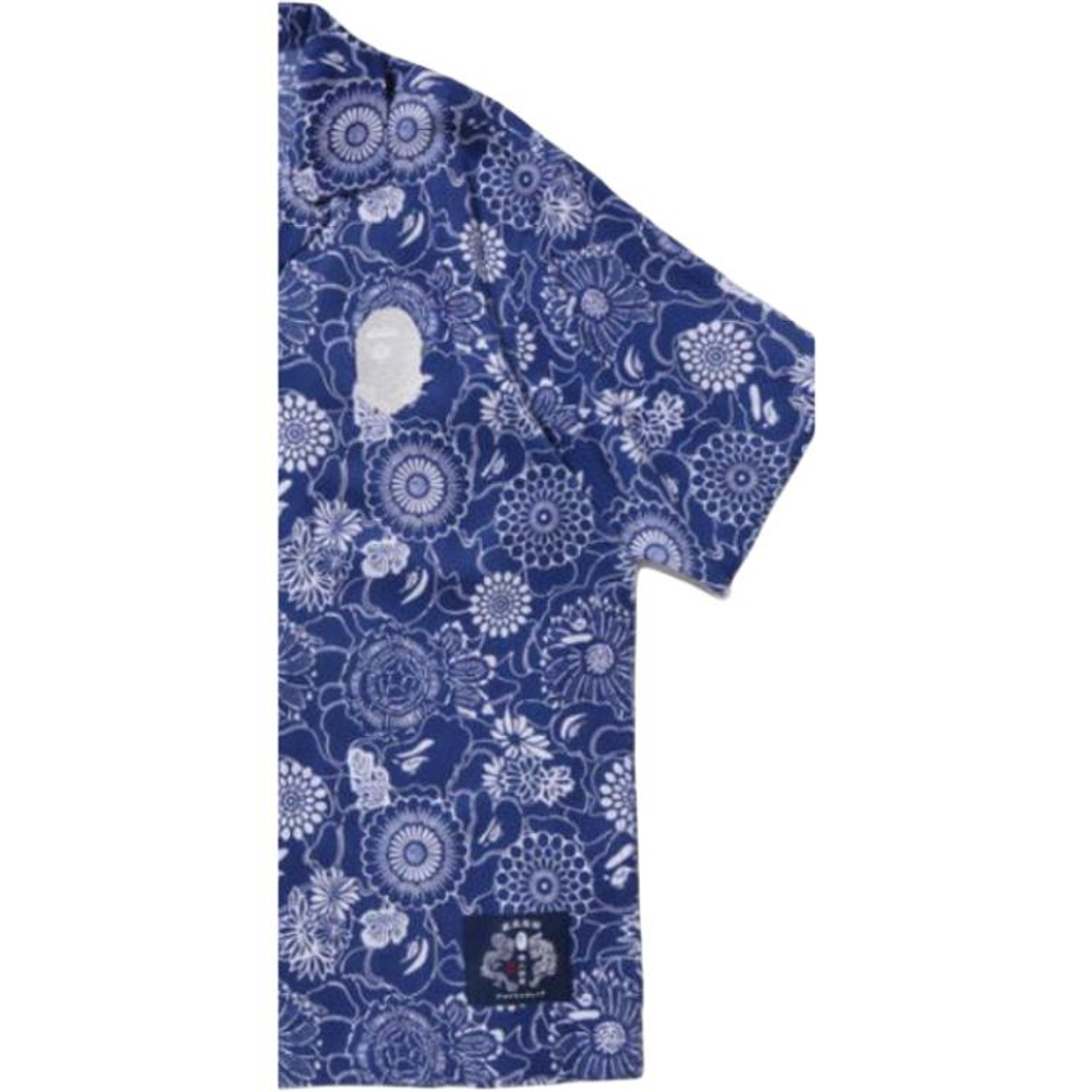 A Bathing Ape Bathing Ape Shirts Button Lyocell Moderate Regular Summer 0zxsrm308321q