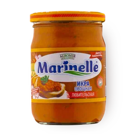 Икра овощная любительская  Мarinelle 700 гр