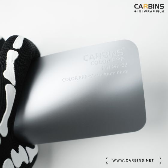 Веер образцов полиуретановой цветной пленки Carbins Color PPF