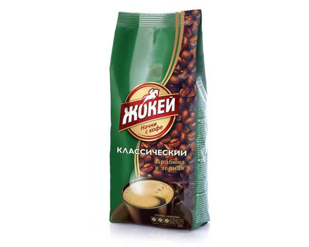 Кофе в зернах Жокей Классический, 500 г
