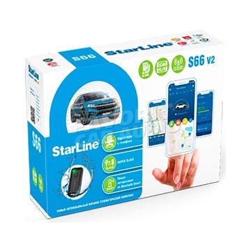 Сигнализация StarLine S66 v2 BT 2CAN+4LIN 2SIM GSM