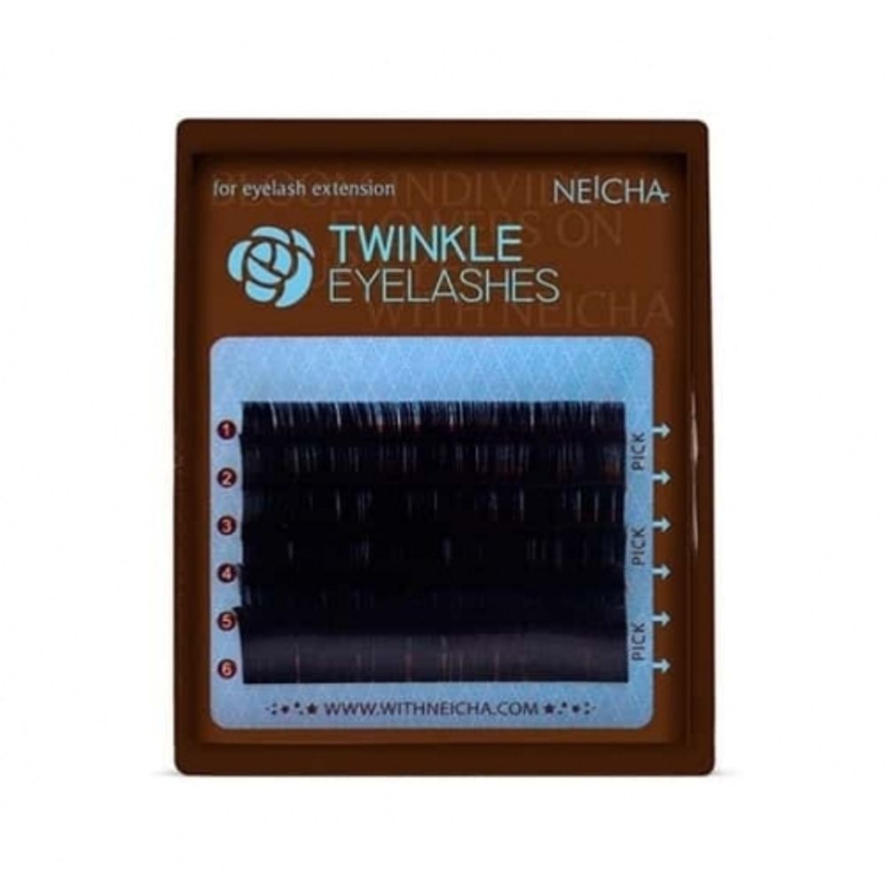 Ресницы Neicha Twinkle Lash, mini (6 линий)