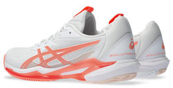 Женские теннисные кроссовки Asics Solution Speed FF 3 Clay - White