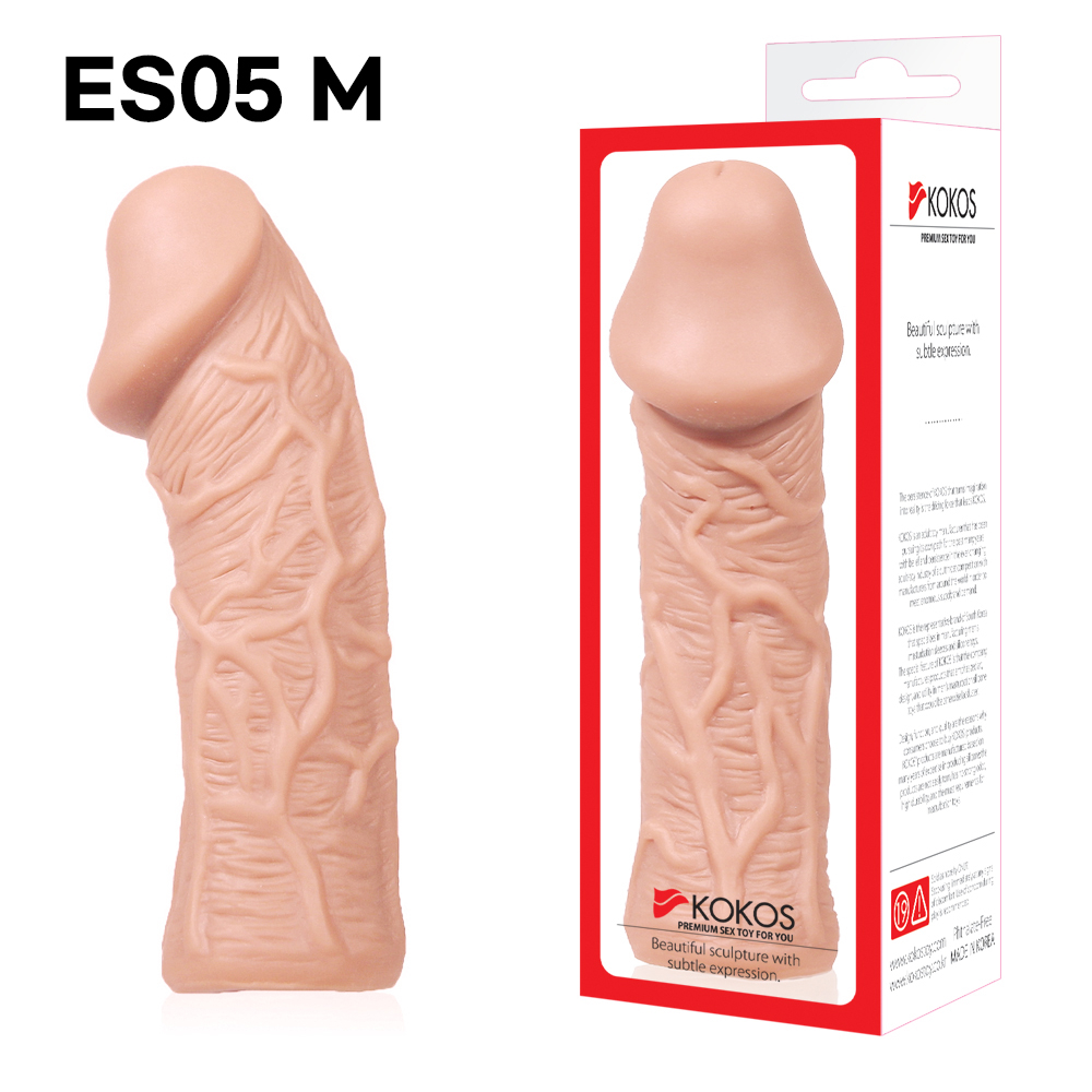 Насадка реалистичная Extreme Sleeve телесная TPR KOKOS ES-005-M