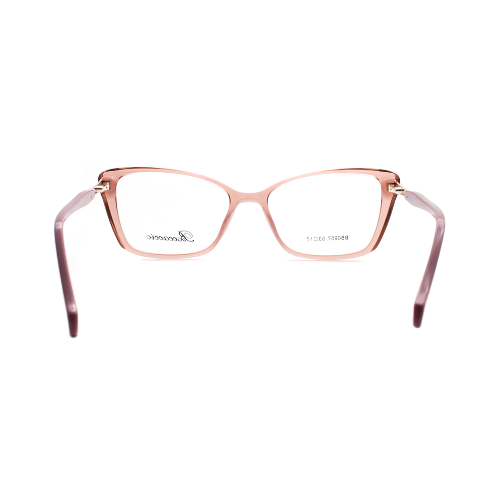 Оправа бабочка Boccaccio BB0957 C2 прозрачно-розовый/золотой (Китай)