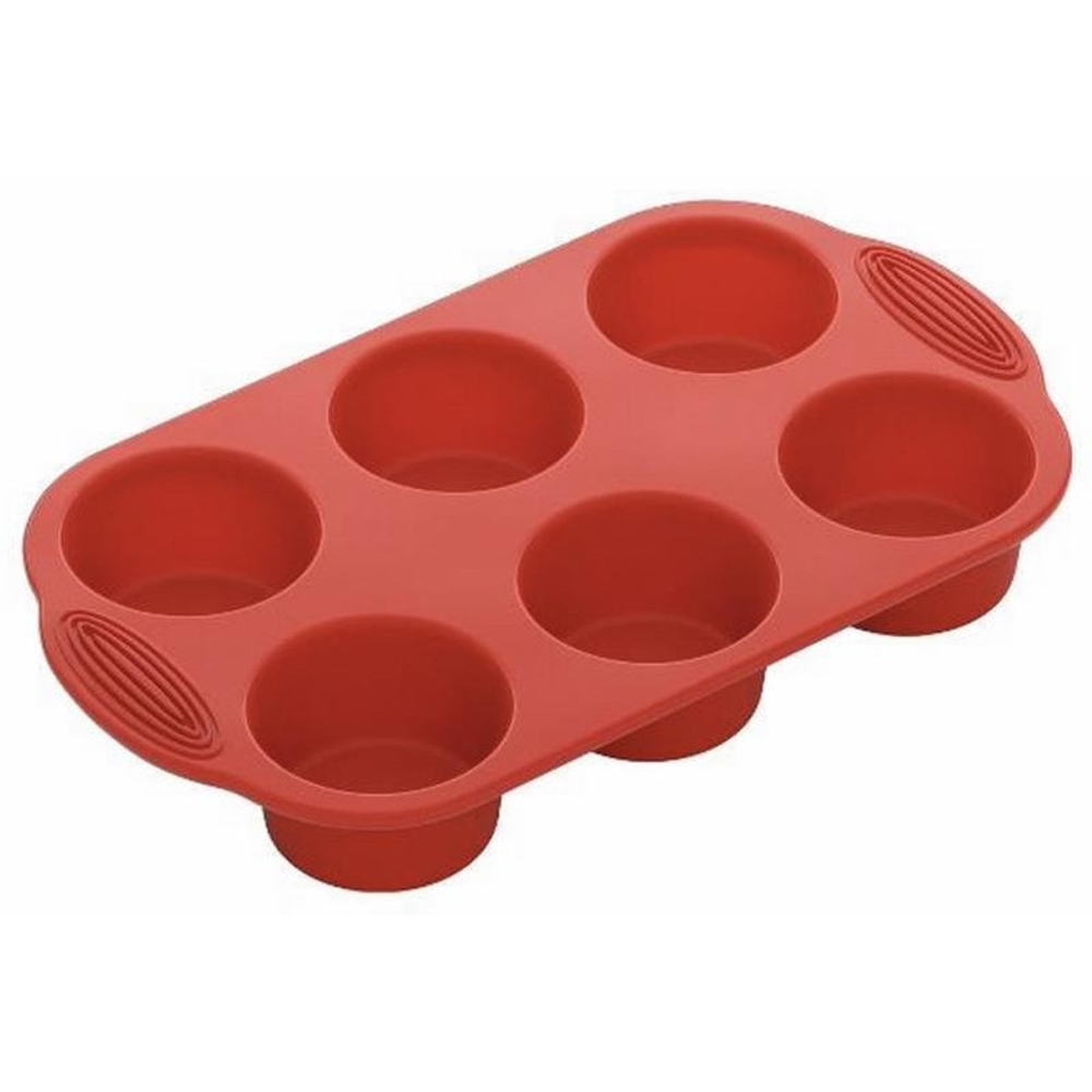 Форма для 6 круглых маффинов NADOBA (30x18x4.3см, силиконовая) серия MILA