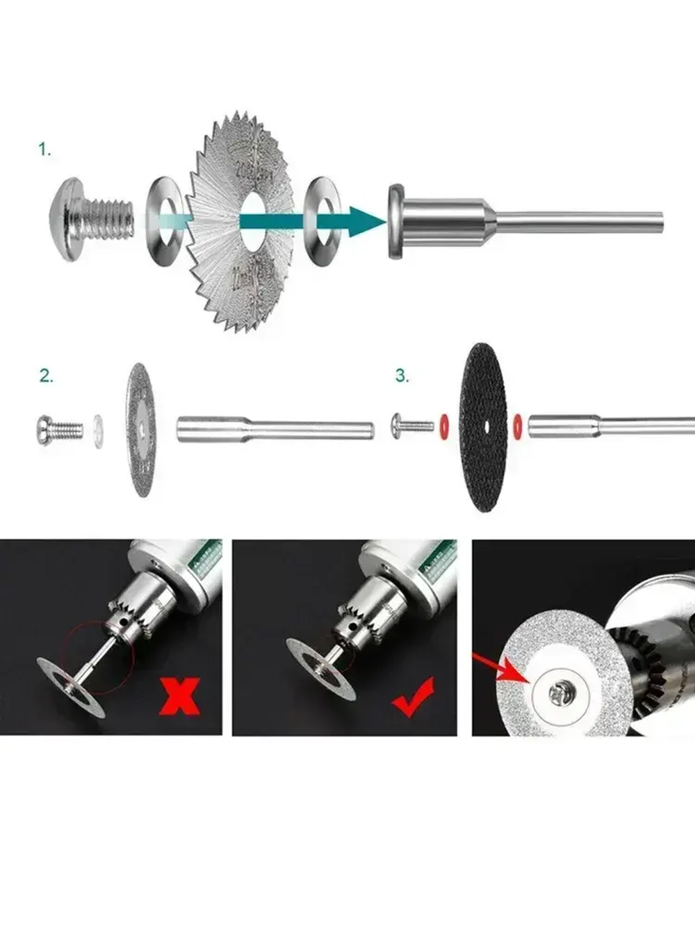 Набор дисков отрезные для гравера 30шт 32мм