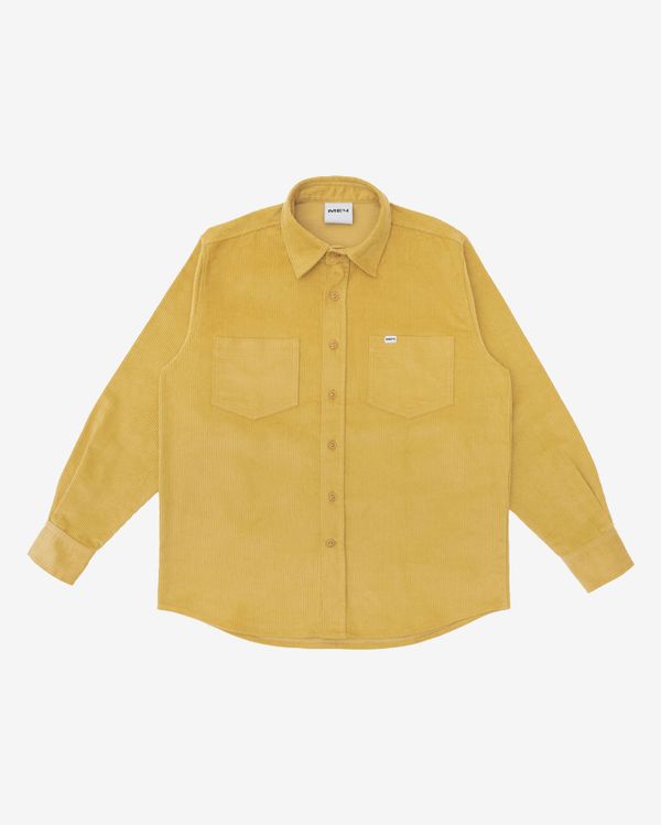 Рубашка FW23 Velvet Amber Горчичная - фото 1