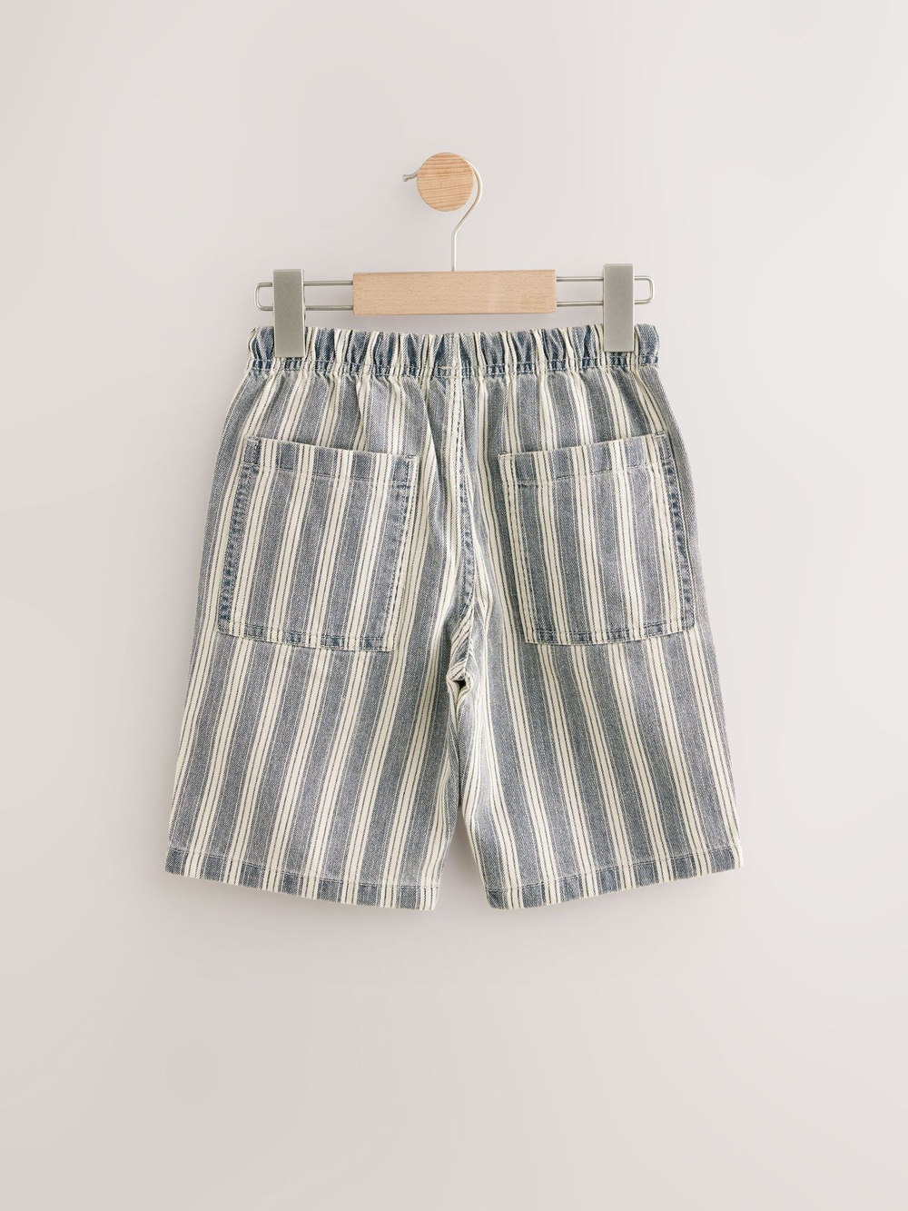 Шорты джинсовые для мальчика Next AC5-645, Молочный, Синий