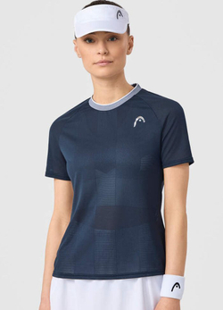 Женская теннисная футболка Head Performance - небесный
