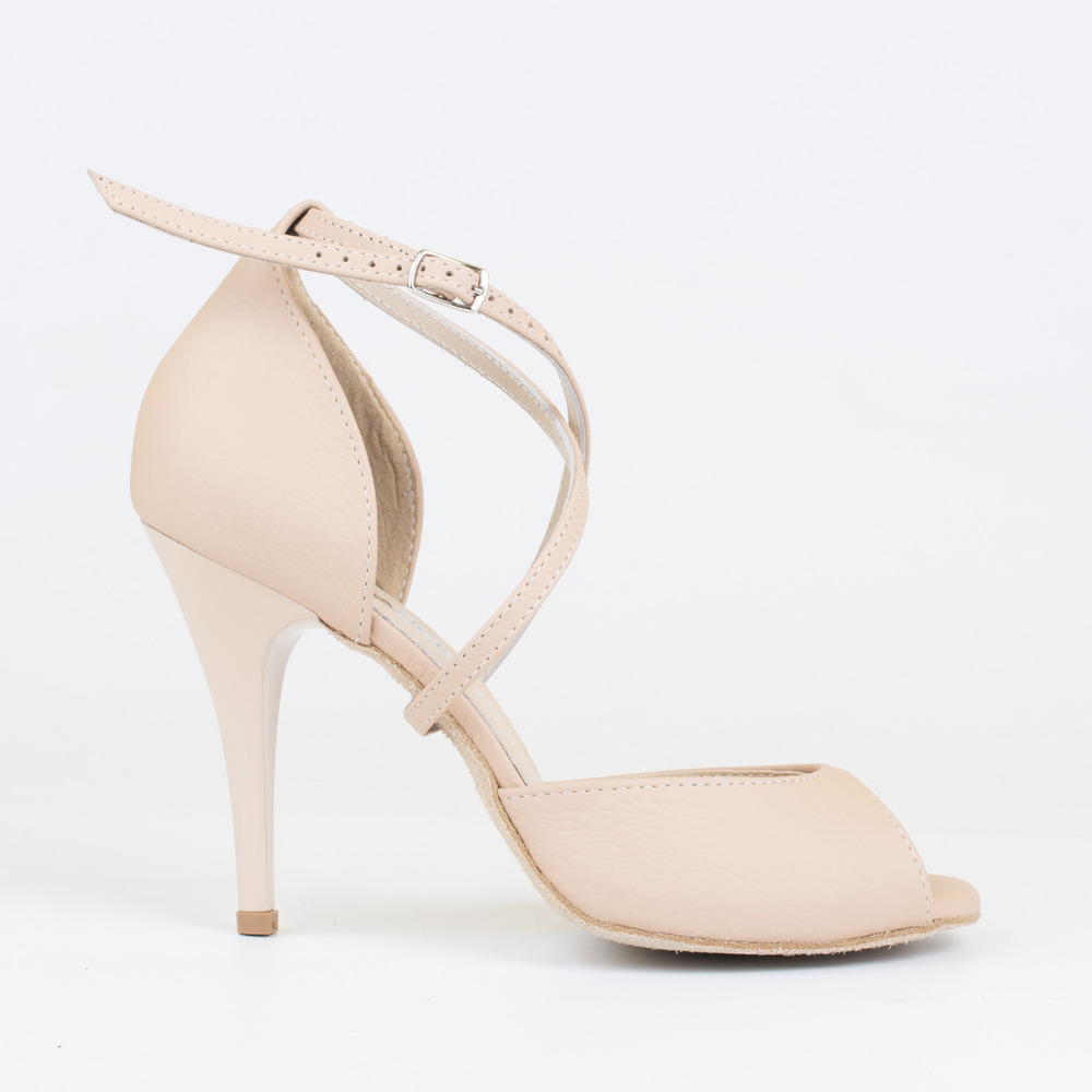 Туфли для танго со сменными ремешками