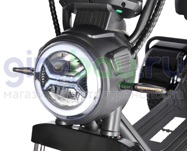 Электроскутер WHITE SIBERIA TRIKE MINI 1500W - Красный фото №12