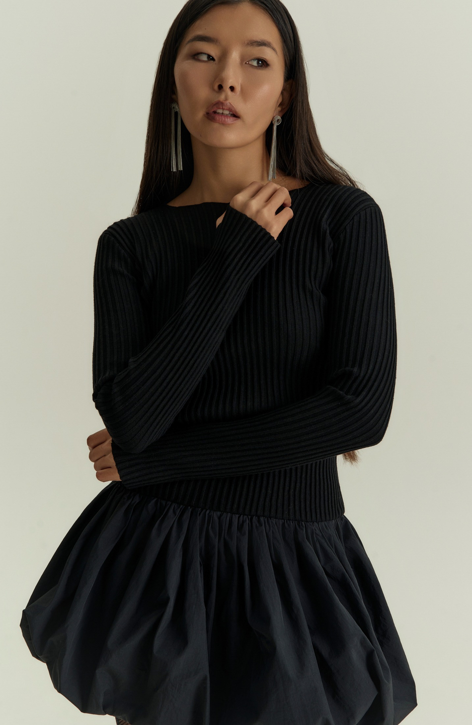 Платье с юбкой баллон OPPOSTI