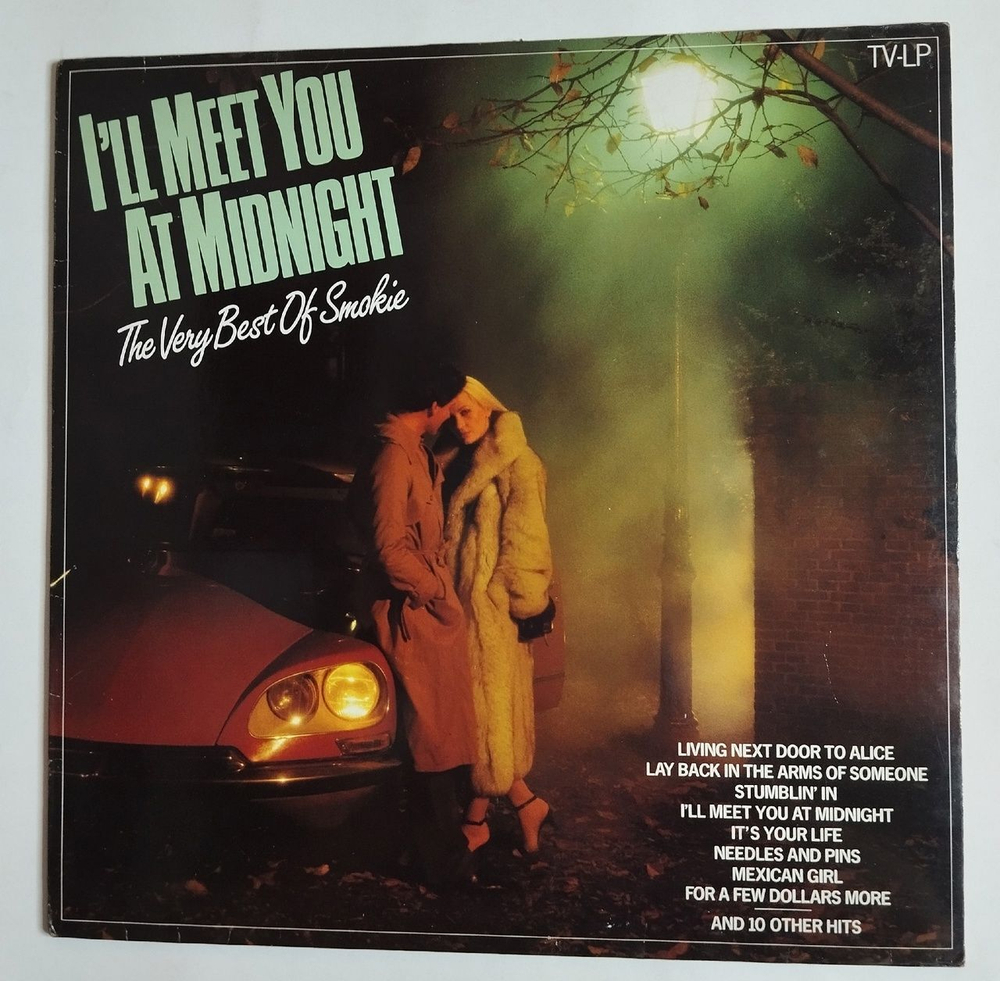 Винтажная виниловая пластинка LP I ll Meet You At Midnight The Very Best Of Smokie (Holland 1981)