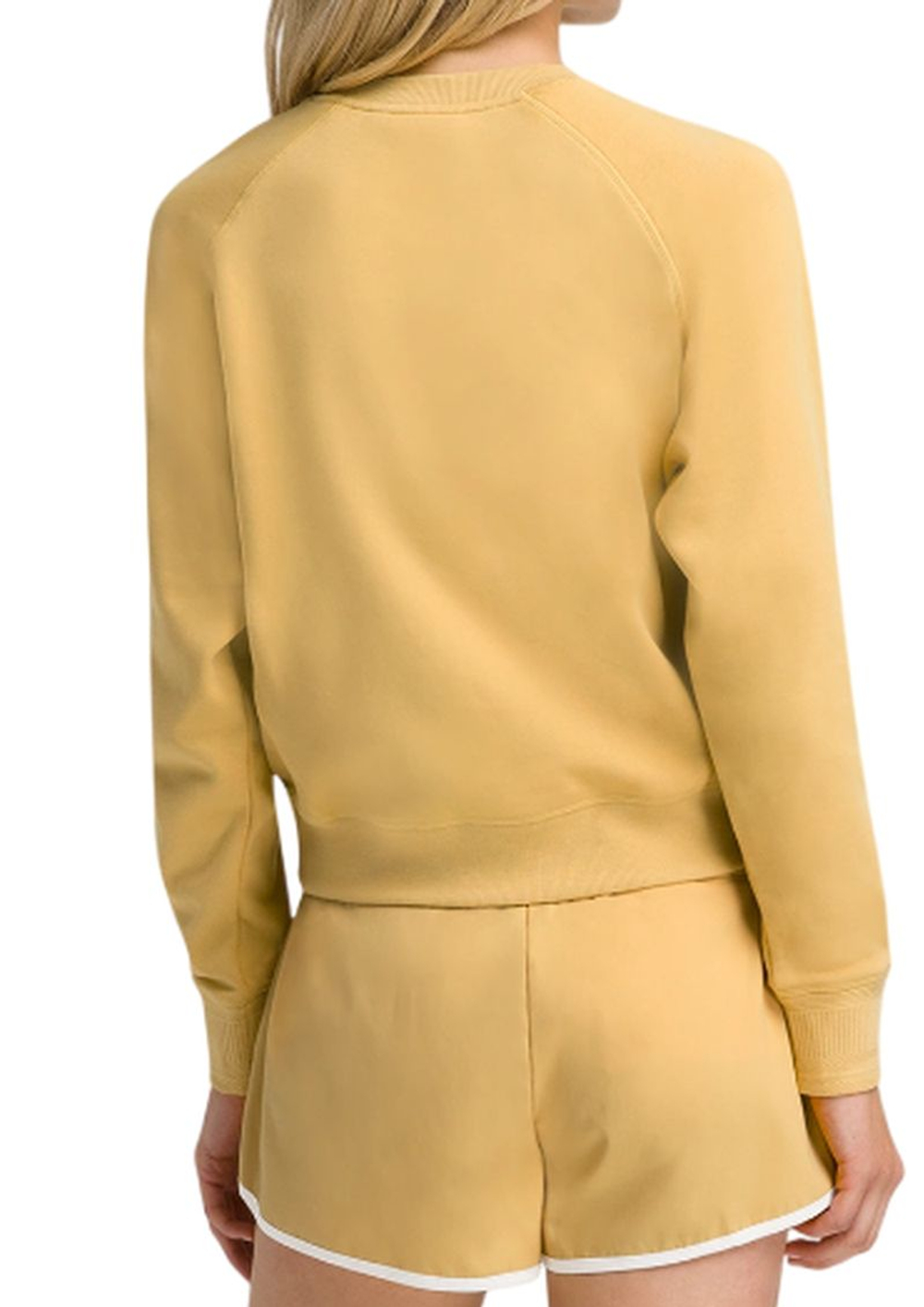 Женская теннисная куртка Wilson Sideline Crew - golden