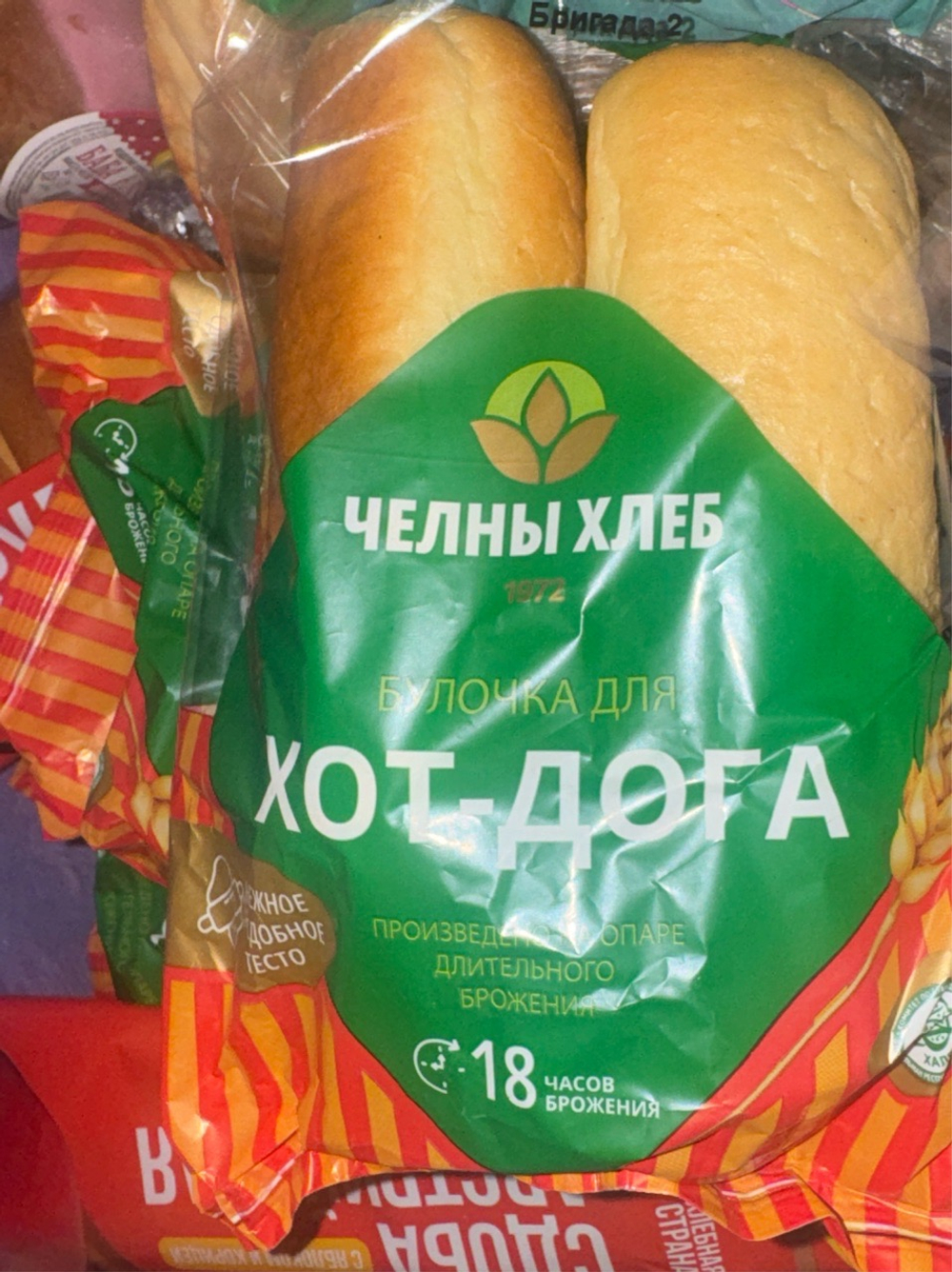 Булочки для хот дога