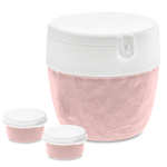 Ланч-бокс club bento, organic, розовый