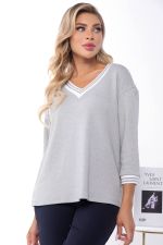 Джемпер "Однажды в Риме" Б7277 (грей) LT Collection (Акция)