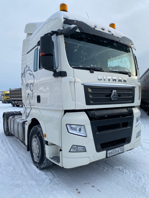 SITRAK C7H 4x2 Седельный тягач ZZ4186V361HE (Дизельный, 12,4 л, 480 л.с., АТ)