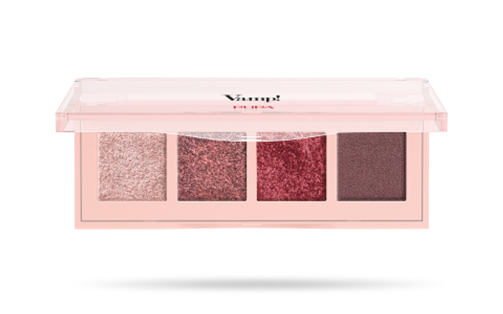 Pupa Палетка теней для век Vamp! 4 Eyeshadow Palette, 4 оттенка, тон №003, Розовый бронзовый, 5,2 гр