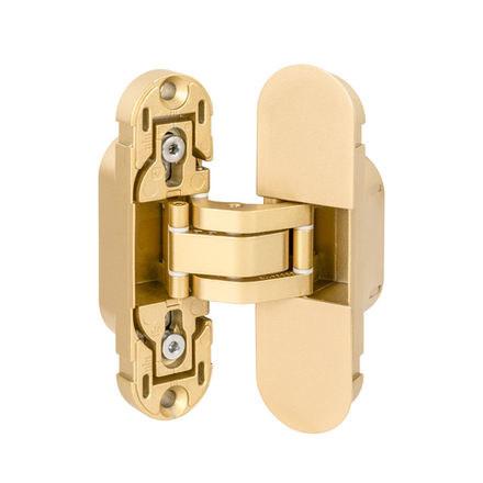 Петля скрытая AGB ECLIPSE 2.2 Матовая латунь (4 накладки в комплекте)