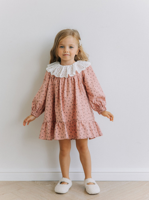 Платье "Абелия", Пудровый