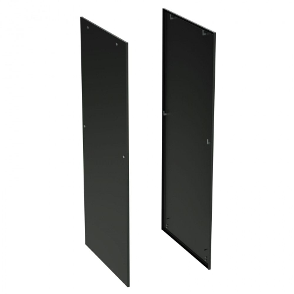 Панель боковая для напольных 19&quot; IT-корпусов ДКС серии CQE, 2 шт, 2000x1000, RAL9005, старого образца