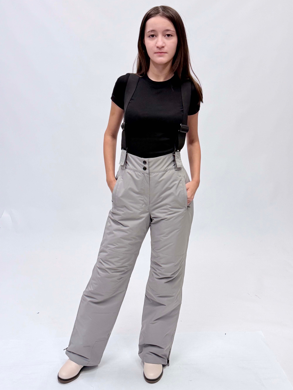 Полукомбинезон зимний мембрана для девочки 10-17 лет Милашка Сьюзи