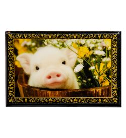 Народные промыслы ШК-11/10-A Шкатулка в технике декупаж (6х9х4)