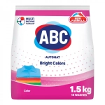 Стиральный порошок автомат для цветного белья 1.5 кг ABC