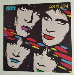 Винтажная виниловая пластинка LP Kiss Asylum (Japan 1985) (No Obi)