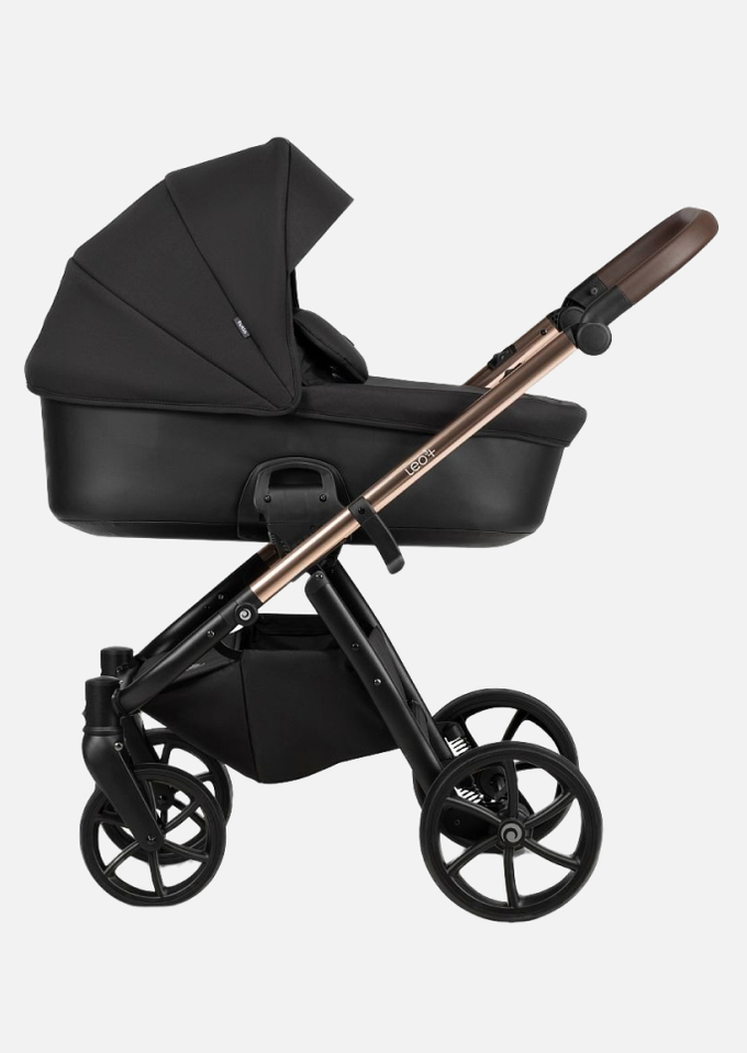 Tutis Коляска 2 в 1 LEO 3+ Black