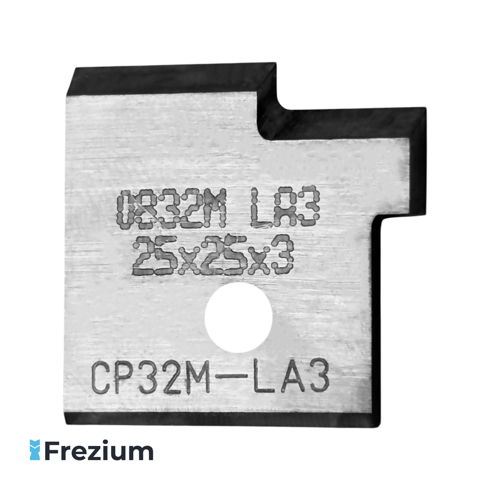 Сменная пластина твердосплавная "Freud" 25x25x4.5x3; 0832M LA3