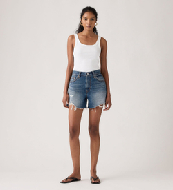 Шорты джинсовые женские LEVI'S RIBCAGE SHORT ZIP