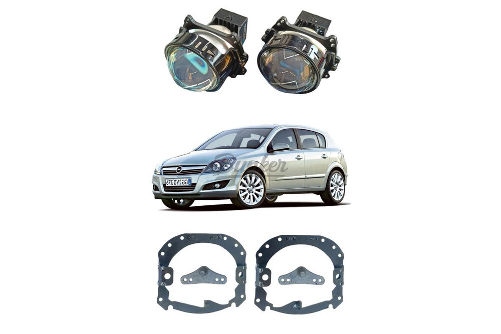 Комплект для замены штатных линз Opel Astra H 2004-2014 Hella 2 AFS