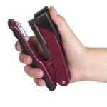 Степлер №24/6, 26/6 металлический BRAUBERG "Universal", до 20 листов, ассорти (синий /бордовый), 222549