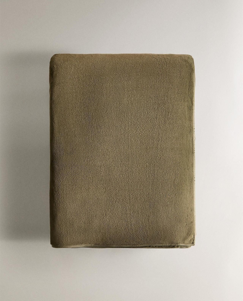 Zara Home - Флисовый плед, зеленый, 240x260 см